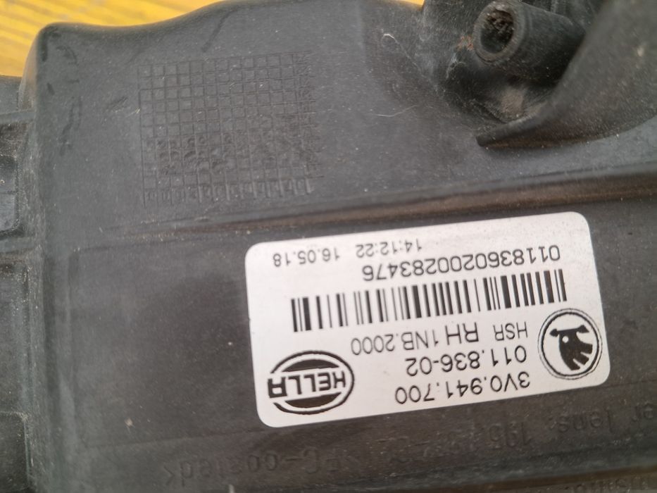 Халоген Skoda Superb  Octavia Led