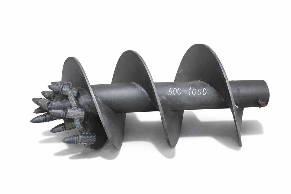 Забурник 500 мм для бурения скважин | Ямобур, грунты IV–V