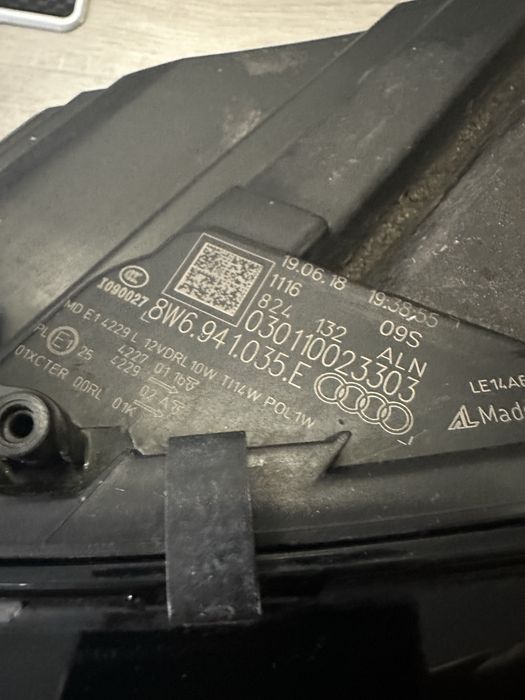 Фар ляв Audi A5 F5 8W Ауди А5 различни модели Безупречно състояние