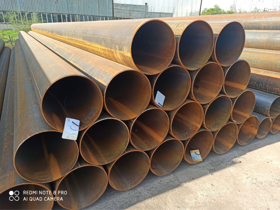 Стальная труба металлическая Д-299х8х10х12 новая бесшовная оптом ОПТОМ