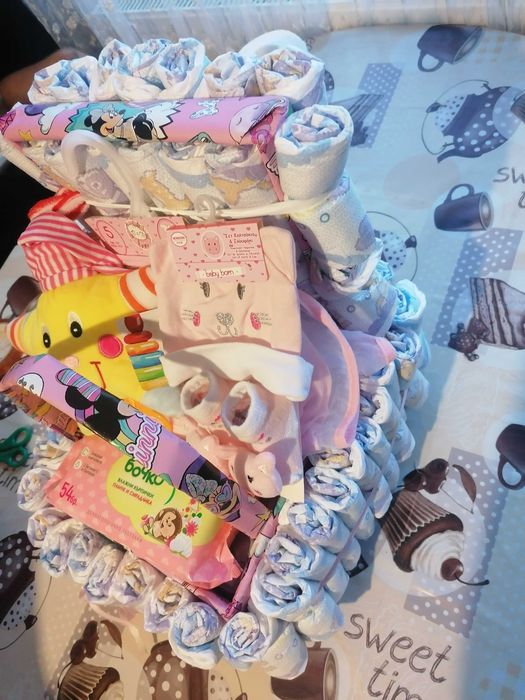 Количка от памперси