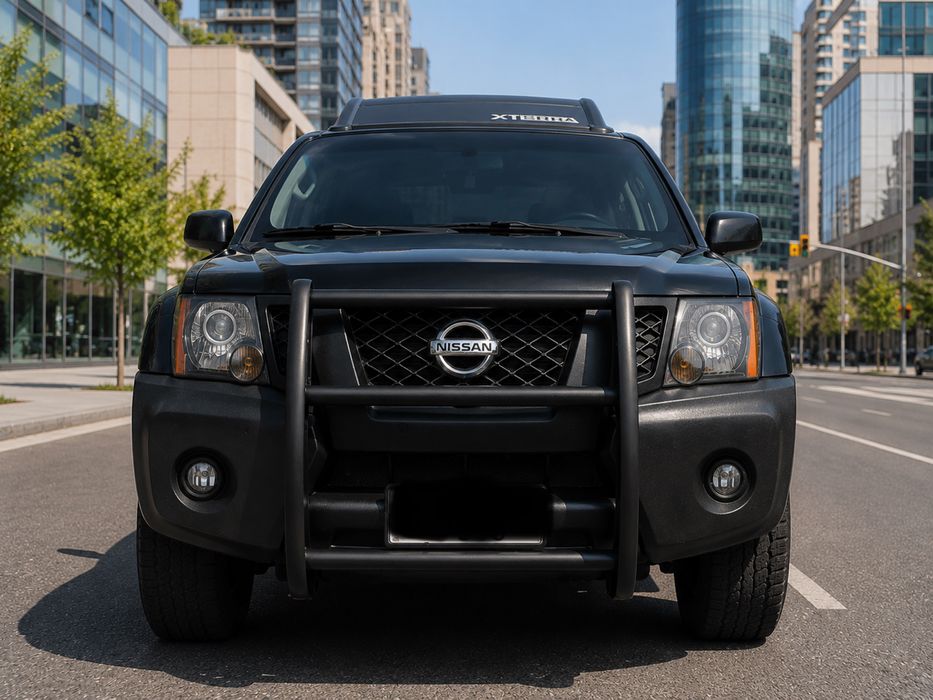 Защита бампера Pathfinder Navara X-Terra Np300