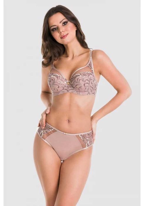 Сутиен с меки чашки в бежов цвят ROMA 19178 MEDIOLANO