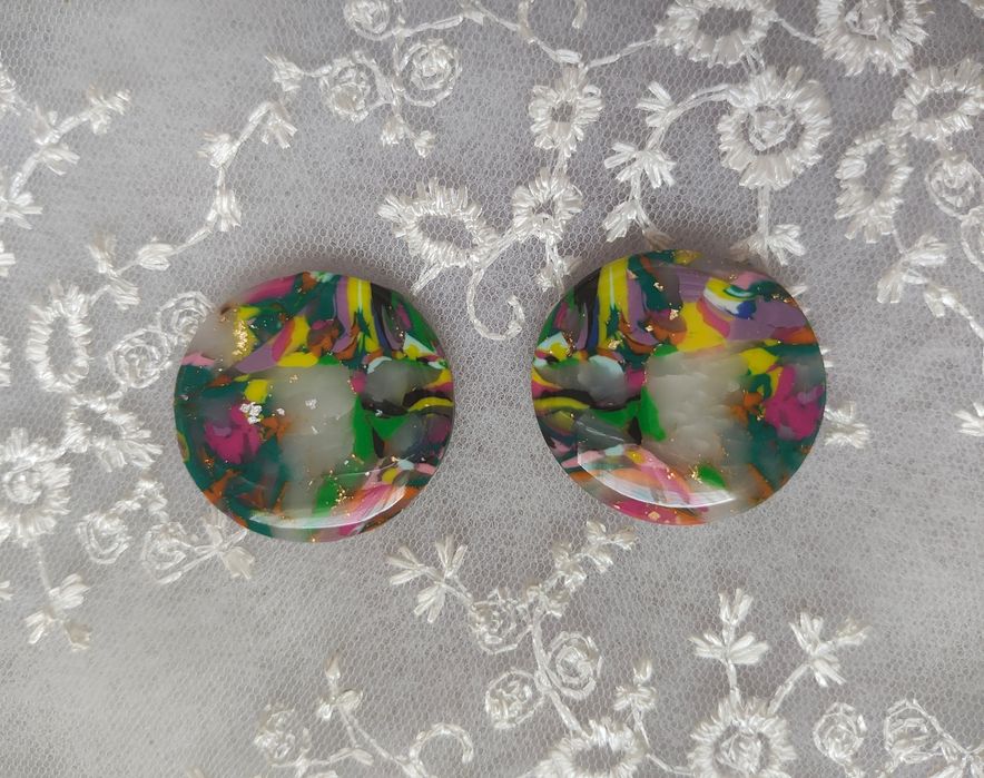 Ръчно изработени обеци от полимерна глина