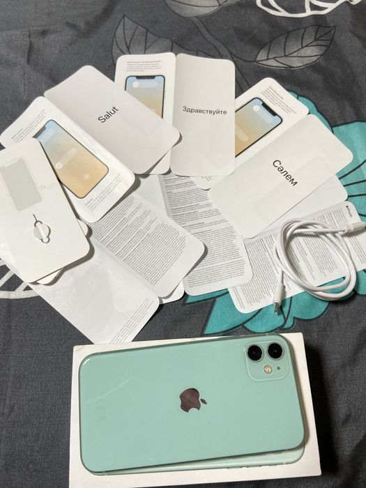 iphone 11 берюзовый