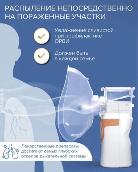 Ингалятор, небулайзер новый