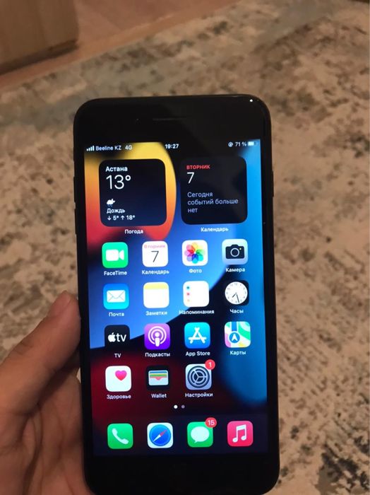 Айфон 7+  128 гб сост идеалный