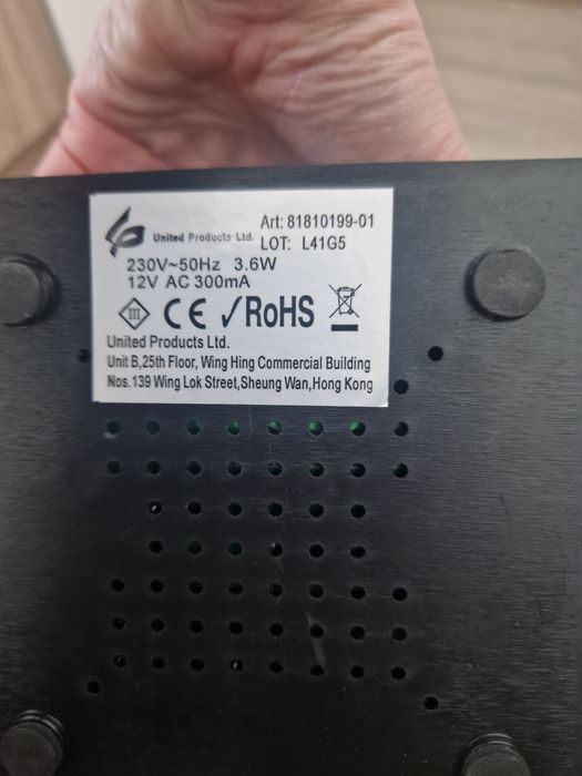 Плазмена настолна лампа