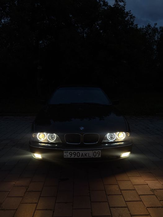 Фары bmw e39 с ангелами