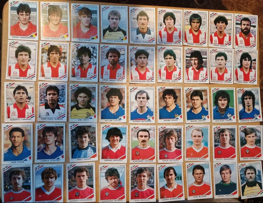 Panini world cup Mexico 86  Espana 82 Панини