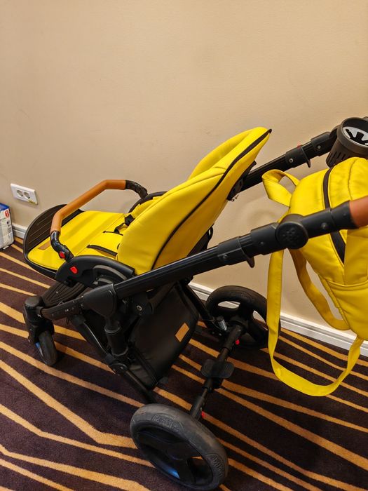 Vand Carucior 3in1  Krausman Nexxo Yellow - Testat ADAC