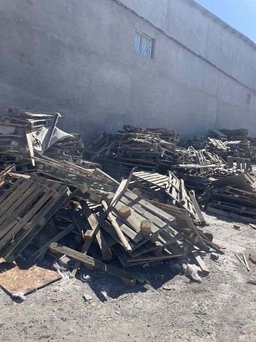 Отын дрова ағаш сынық поддон