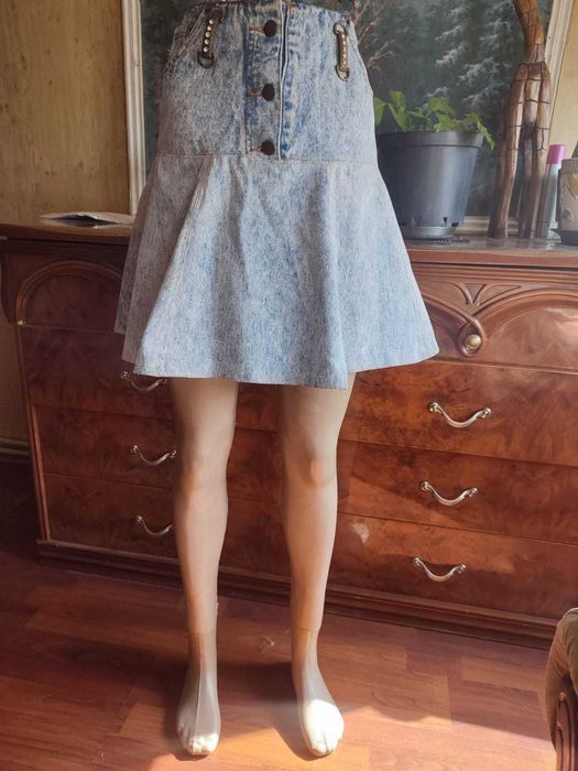 Джинсовые юбки короткие