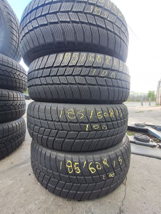 4 anvelope iarna 185/60r15 Barum Montaj Gratuit