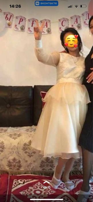 Дизайнерское платье на сырга