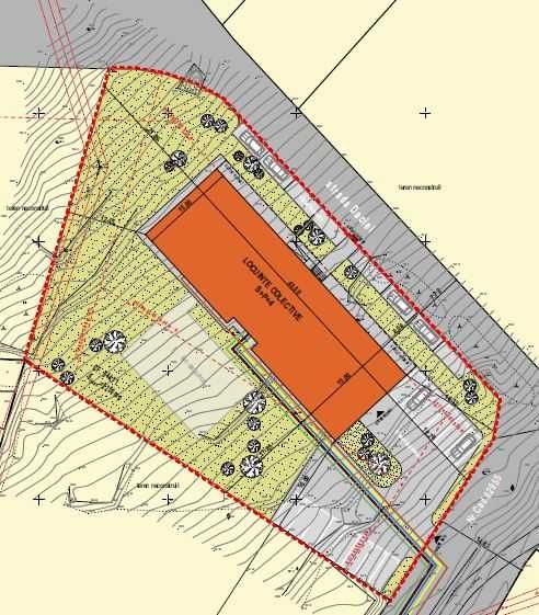Teren 3250 mp cu AUTORIZATIE DE CONSTRUIRE imobil cu 30 de apartamente
