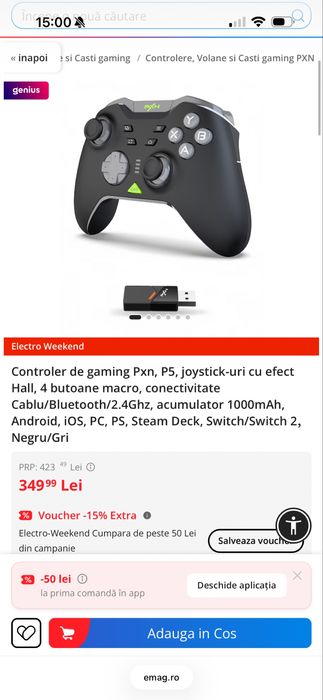 Joystick Gaming PXN P5