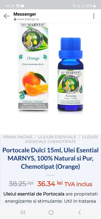 Marnys, difuzor Aromaterapie cu Ultrasunete din Bambus,  + uleiuri