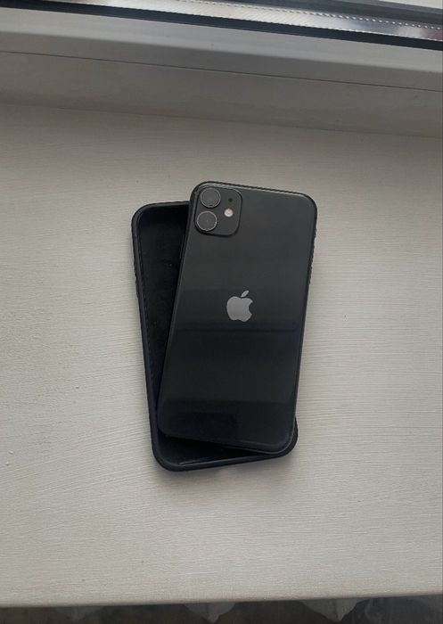 Iphone 11 64 гб черный с коробкой