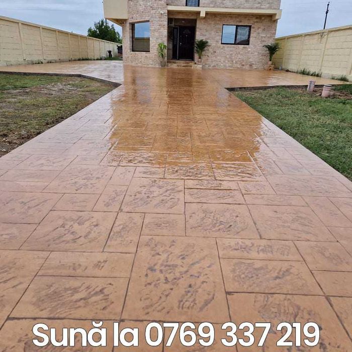 Beton Amprentat Sibiu, Medias, Cisnadie, Avrig, Agnita, Dumbraveni