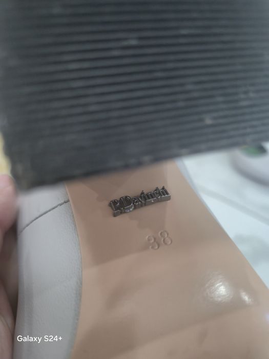 Кожанные туфли 38размер