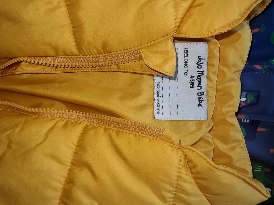 Гумирано яке JoJo Maman bebe/2 в 1/,размер 4-5години