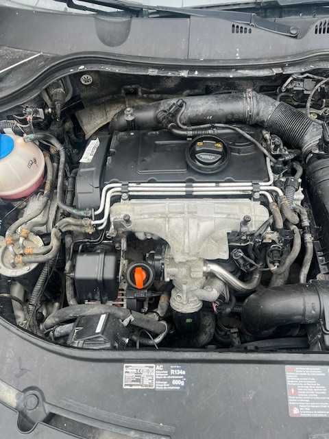 Motor complet fara anexe VW Passat B6 break 2.0 tdi 140 cp,cod BKP