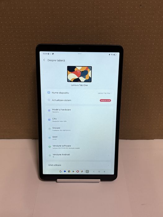 MDM vinde: Tableta Lenovo Tab One, 128GB, Luna Grey.
