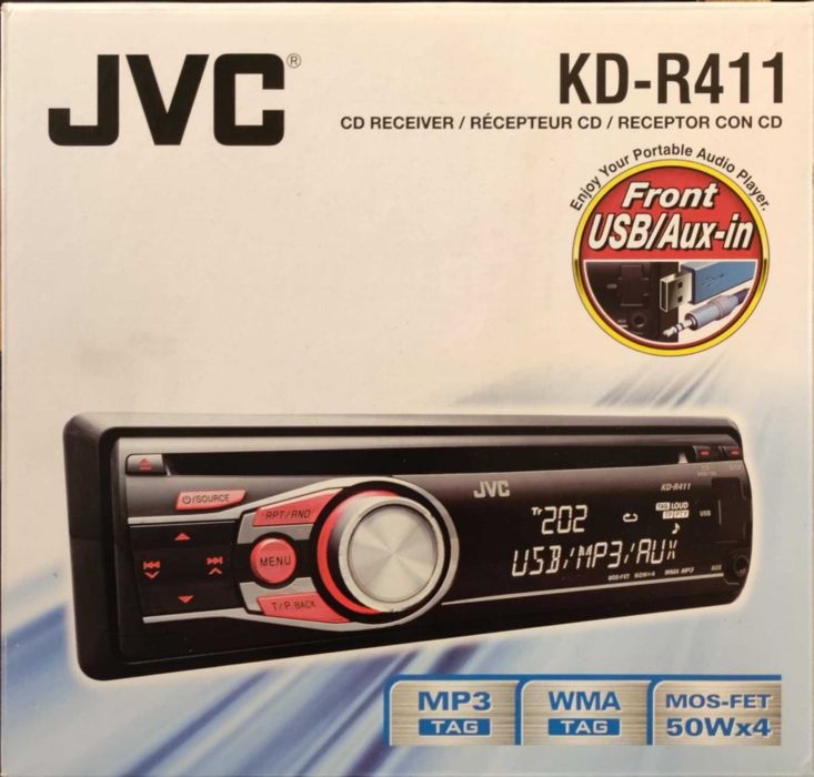 Автомобилно радио JVC MP3