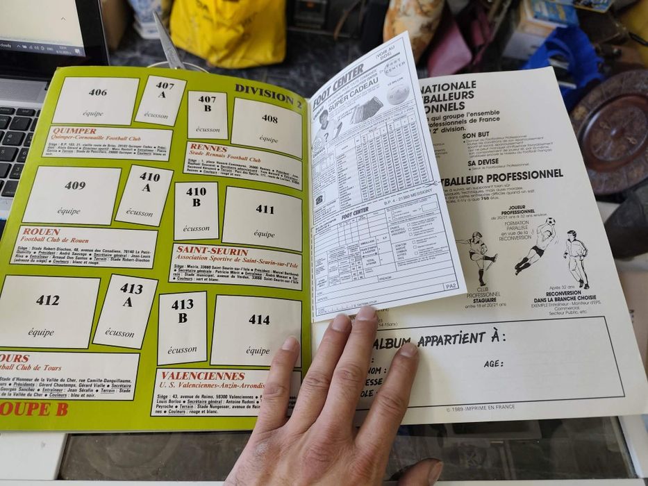 Футболен албум Панини panini foot 90