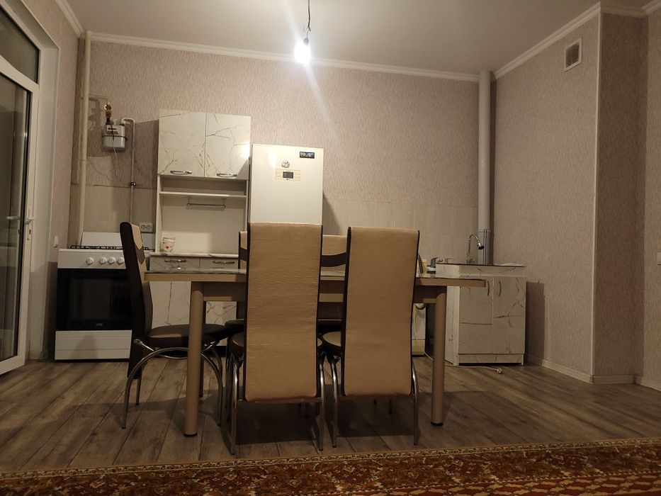 1 комнатная квартира(кухня-студия)