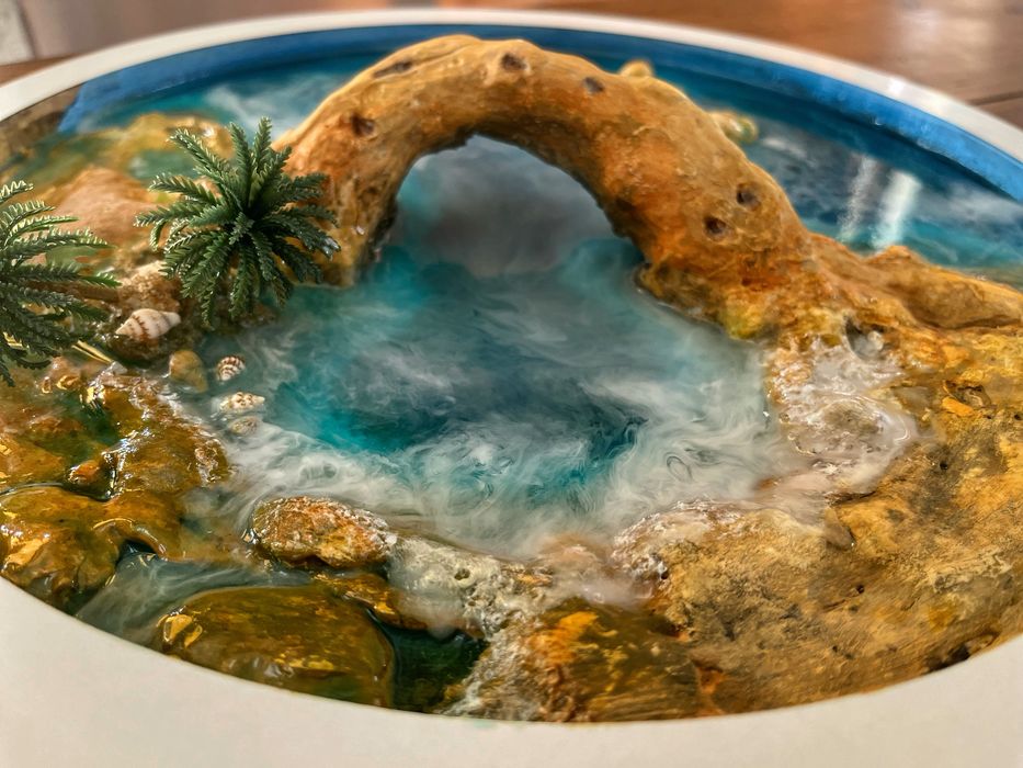 Пано морска картина от смола