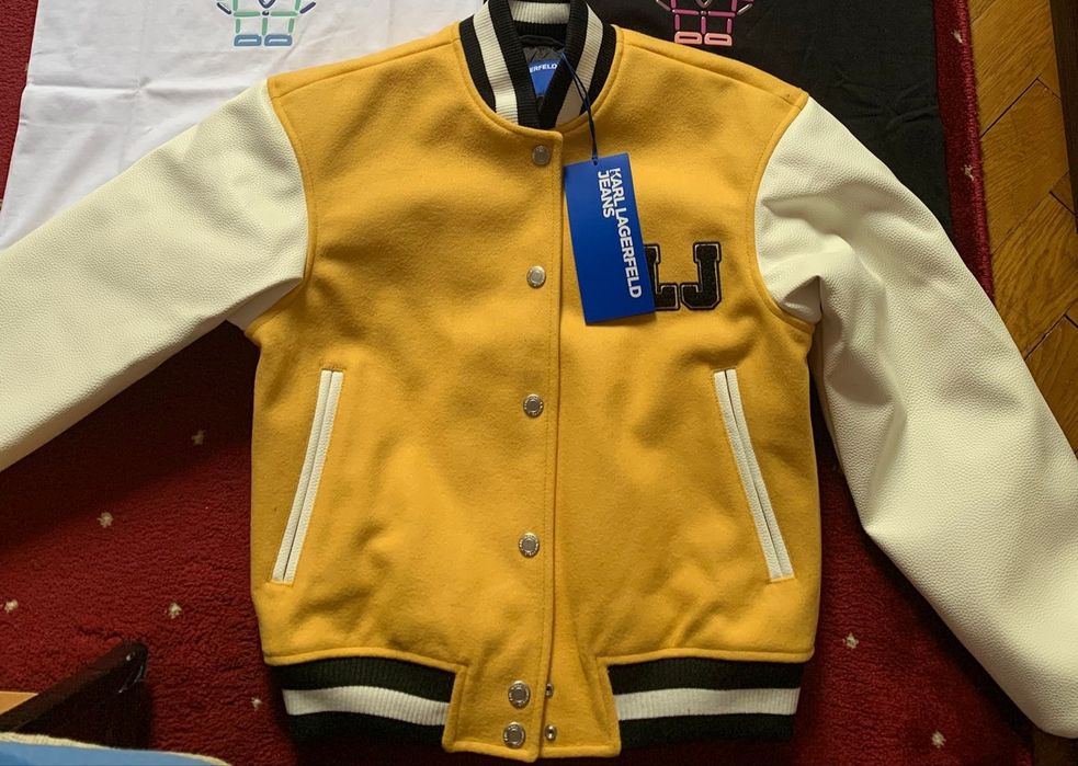 Geaca bomber Jacheta dama KARL LAGERFELD originala marimea S  deosebit
