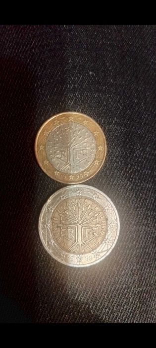Редки евро монети два броя