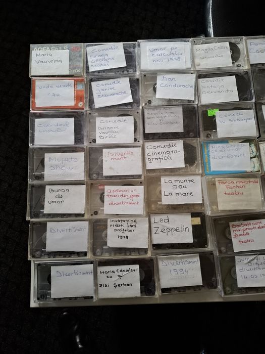 Casete audio înregistrate