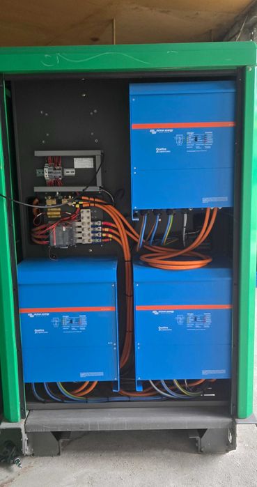 Kit solar acumulator baterii invertor Victron solar