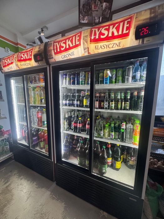 Vitrina frigorifică dublă electronică