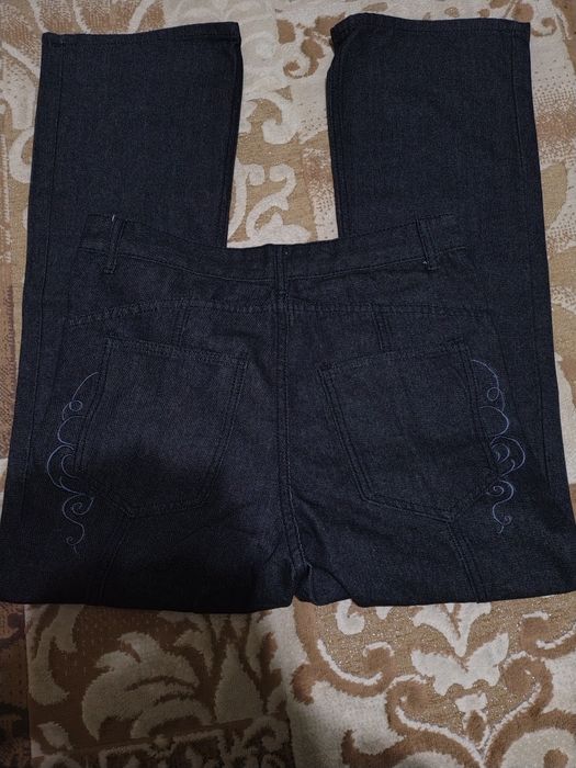 Мужские клёш джинсы