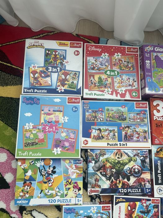 Lot puzzle copii