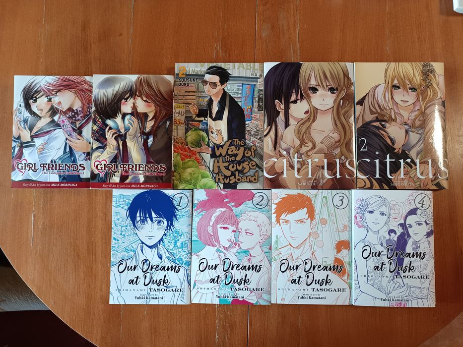 Yuri/lgbt (и друга) манга на английски език