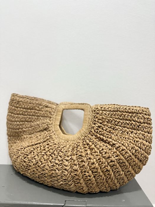 Новые трендовые сумки плетенка