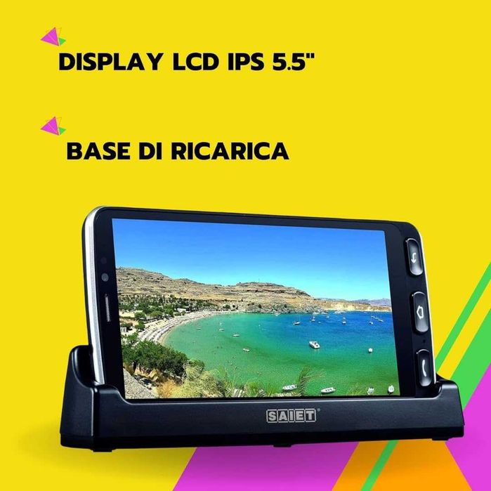 Смартфон за възрастни на български Smart Senior STS550 – SOS бутон ...