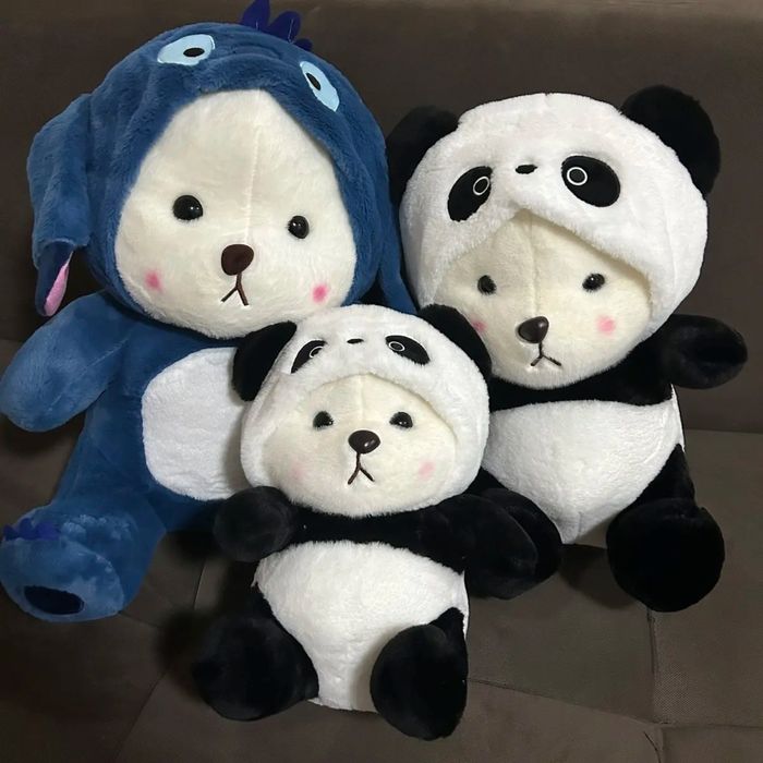 Мишки подарки с плетом