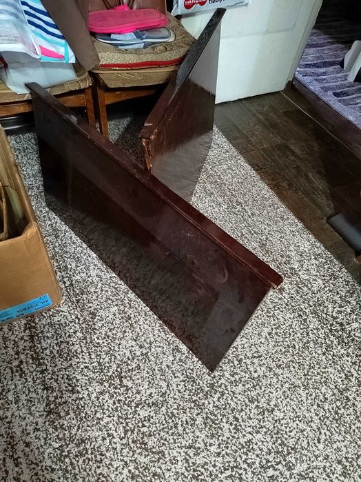 Деревянная кровать односпальная советского периода