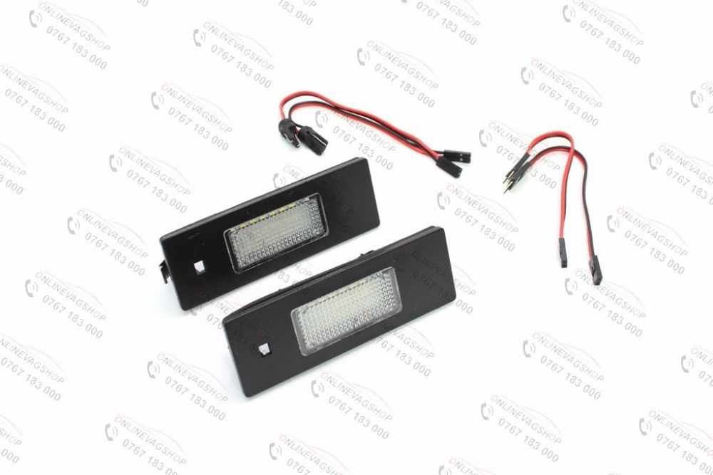 Set lampi LED numar BMW seria 1 E87, E63,E81,E64,Z4, F20,F12, F13, F06