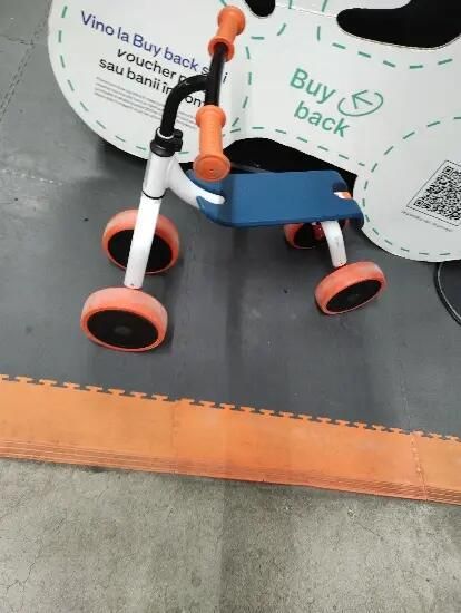 Bicileta Cu 4 Roti Albastru Cu Portocaliu - (SecondHand) Decathlon