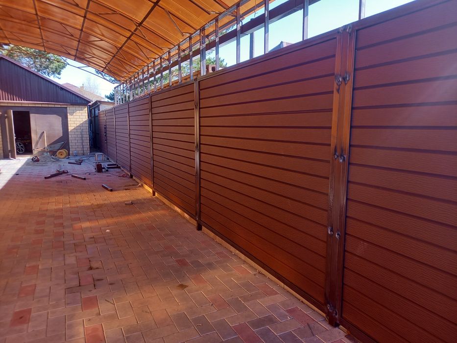 Заборы из проф листа Павлодаре