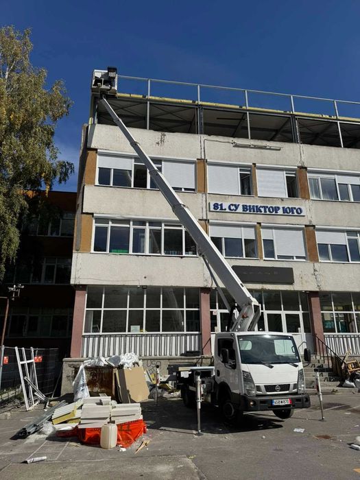 Автовишка под наем услуги с  вишки