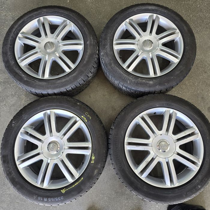 JANTE AUDI PE 18 Cu anvelope 235/55/18 M+S CONTINENTAL