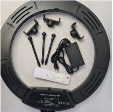 LED Ринг лампа 18“ /45 см/ с трипод и дистанционно